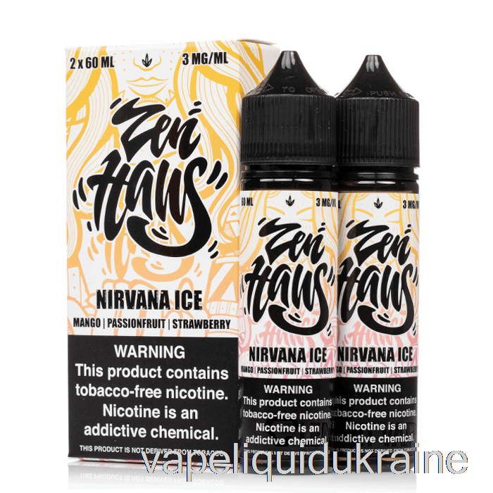 Vape Liquid Ukraine Nirvana ICE - Zen Haus - 120mL 0mg